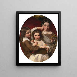 James Sant - Portrait Of The Russell Sisters.webp