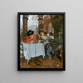 James Tissot - A Luncheon Un Dejeuner.webp