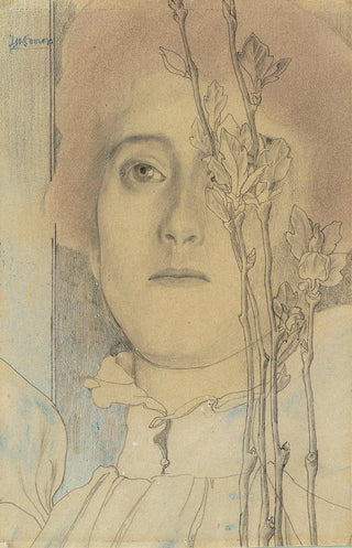 Jan Toorop - Portret van een onbekende vrouw.webp