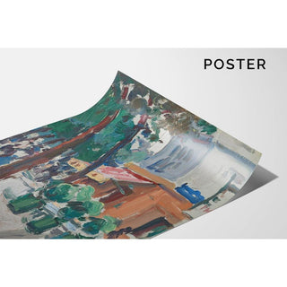 Jardin du Luxembourg - Paris - Samuel John Peploe | Reproduction Tableau Décoration murale affiche copie