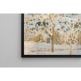 Jardin sous la Neige - Maurice Denis | Reproduction Tableau Décoration murale affiche copie