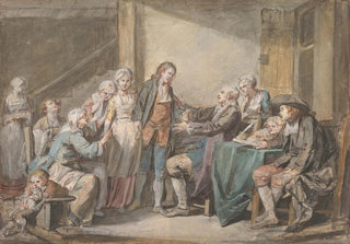 JeanBaptiste Greuze - The Marriage Contract.webp
