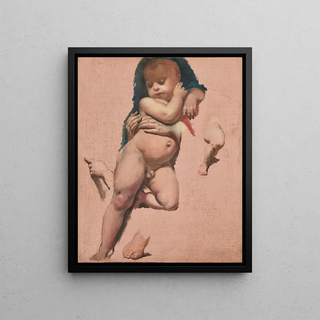 Jean Auguste Dominique Ingres - Study For The Christ Child Of The Vow Of Louis Xiii In Montauban Cathedral.webp