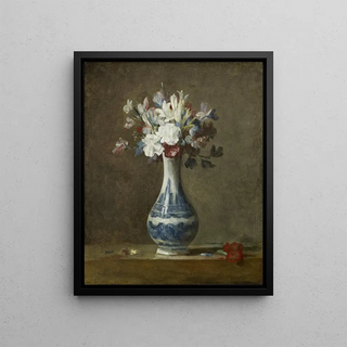 Jean Simon Chardin - A Vase of Flowers.webp