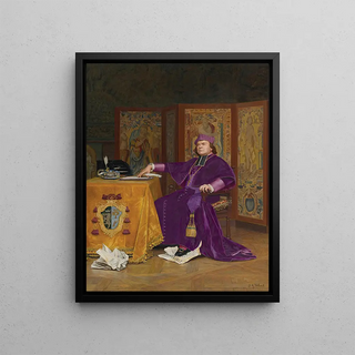 Jehan Georges Vibert - The wrath of the bishop.webp