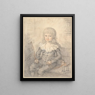 Jens Juel - Portrt af dreng med en legetjshest.webp