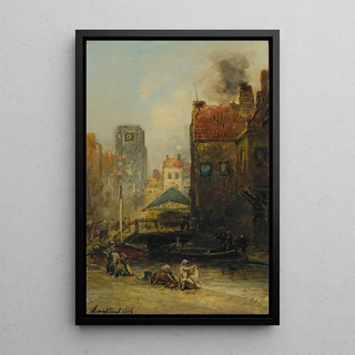 Johan Barthold Jongkind - Haagse Veere Rotterdam.webp