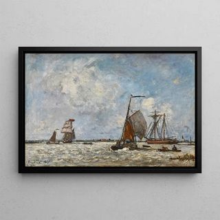 Johan Barthold Jongkind - LEstuaire Belgique.webp