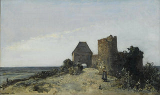 Johan Barthold Jongkind - Ruins of the Rosemont castle.webp