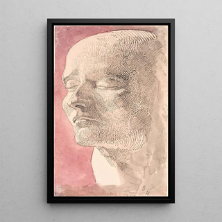 Johan Thomas Lundbye - Studie efter Napoleons ddsmaske.webp