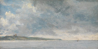 John Constable - Coastal Scene with Cliffs.webp