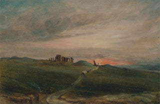 John Constable - Stonehenge at Sunset.webp