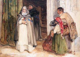 John Frederick Lewis - Asking for alms.webp
