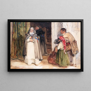 John Frederick Lewis - Asking for alms.webp