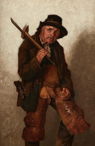 John George Brown - He Toils at Eighty.webp