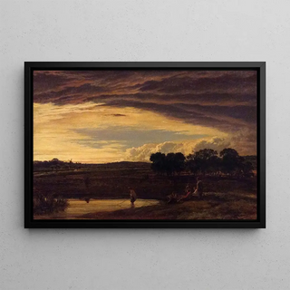 John Linnell - Evening Storm Clearing Off.webp