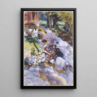 John Singer Sargent - Rushing Brook.webp