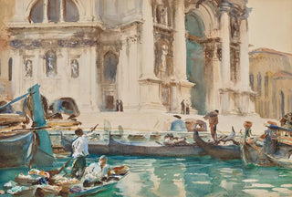 John Singer Sargent - The Faade of La Salute Venice.webp