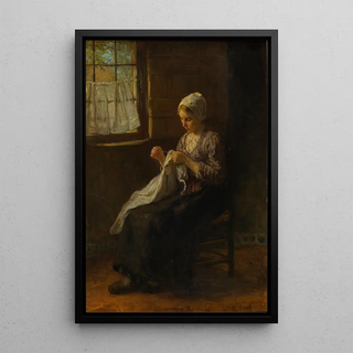 Jozef Israls - The young seamstress.webp