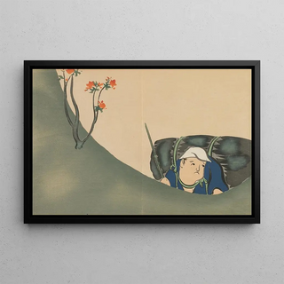 Kamisaka Sekka - Woodcutter Shomu.webp