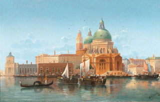 Karl Kaufmann - Venice a View of the Punta della Dogana.webp