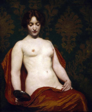 Kenyon Cox - The Silver Hand Glass.webp