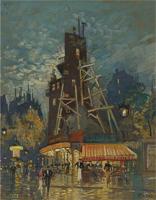 Konstantin Alexeevich Korovin - Parisian Boulevard.webp