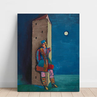 Kriegerwitwe - Karl Wiener | Reproduction Tableau Décoration murale affiche copie