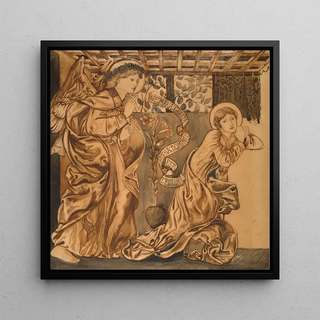 L'Annonciation - Sir Edward Coley Burne-Jones