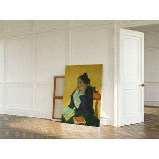 L'Arlésienne; Madame Joseph-Michel Ginoux Marie Julien, 1848-1911 - Vincent van Gogh | Reproduction Tableau Décoration murale affiche copie