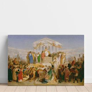 L'âge d'Auguste, la naissance du Christ - Jean-Léon Gérôme | Reproduction Tableau Décoration murale affiche copie