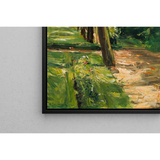 L'allée de bouleaux du Wannseegarten vers l'est - Max Liebermann | Reproduction Tableau Décoration murale affiche copie