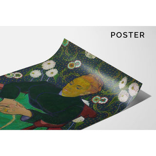 La Berceuse Augustine Roulin - Vincent van Gogh | Reproduction Tableau Décoration murale affiche copie