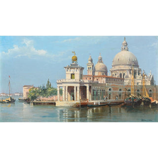 La Dogana, Venise - Antonietta Brandeis | Reproduction Tableau Décoration murale affiche copie