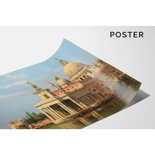 La Dogana avec Santa Maria della Salute, Venise - Antonietta Brandeis | Reproduction Tableau Décoration murale affiche copie