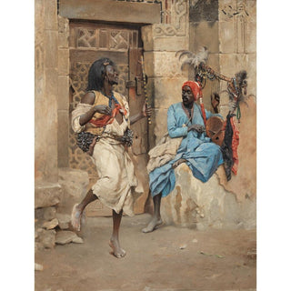 La Performance - Ludwig Deutsch | Reproduction Tableau Décoration murale affiche copie