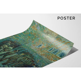 La cour de la prison - Vincent van Gogh | Reproduction Tableau Décoration murale affiche copie