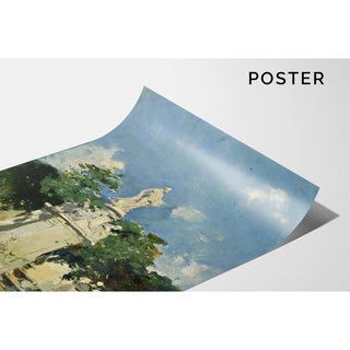 La fontaine d'Apollon, Madrid - Joaquín Sorolla | Reproduction Tableau Décoration murale affiche copie