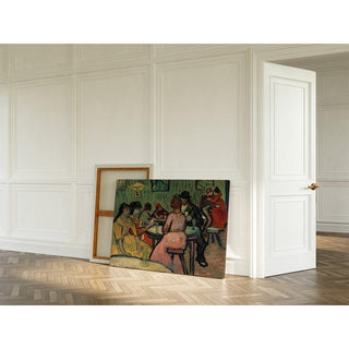 La maison close Le Lupanar - Vincent van Gogh | Reproduction Tableau Décoration murale affiche copie