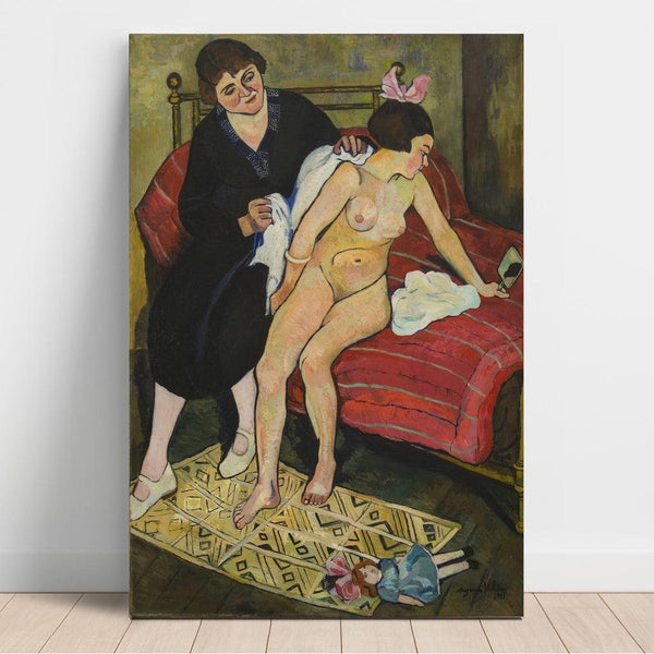 Reproduktion des Gemäldes La poupée abandonnée - Suzanne Valadon