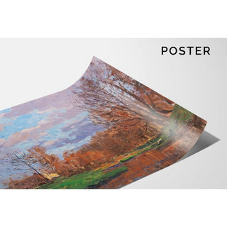 La prairie près de Krems - Alfred Zoff | Reproduction Tableau Décoration murale affiche copie