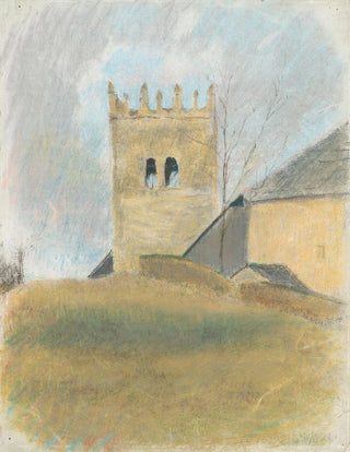 Ladislav Mednynszky - Belfry in Strky.webp