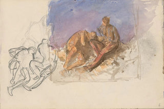 Ladislav Mednynszky - Character studies.webp