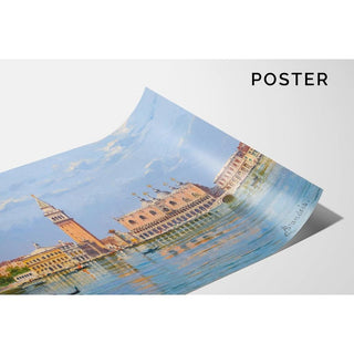 Le Molo, Venise - Antonietta Brandeis | Reproduction Tableau Décoration murale affiche copie