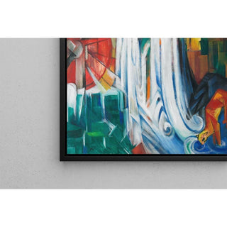 Le Moulin ensorcelé - Franz Marc | Reproduction Tableau Décoration murale affiche copie