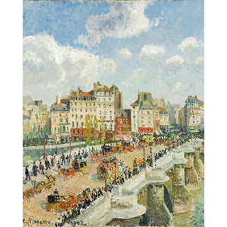 Le Pont Neuf - Camille Pissarro | Reproduction Tableau Décoration murale affiche copie