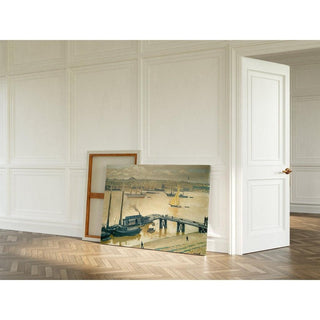 Le Port de Bordeaux par Albert Marquet | Reproduction Tableau Décoration murale affiche copie