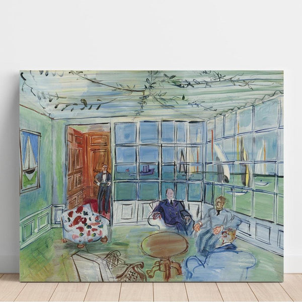 Reproduktion des Gemäldes Der Royal Yacht Squadron, Cowes, Isle of Wight - Raoul Dufy