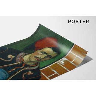 Le Zouave - Vincent van Gogh | Reproduction Tableau Décoration murale affiche copie