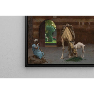 Le chamelier - Jean-Léon Gérôme | Reproduction Tableau Décoration murale affiche copie